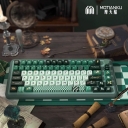 Slytherin 104+ 16 / 18 / 34 / 54 MDA / Cherry Profile Backlit Keycap Set Cherry MX PBT Dye-subbed for Mechanical Gaming Keyboard